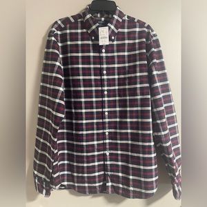 Mens J Crew Flex Oxford - Large - NWT